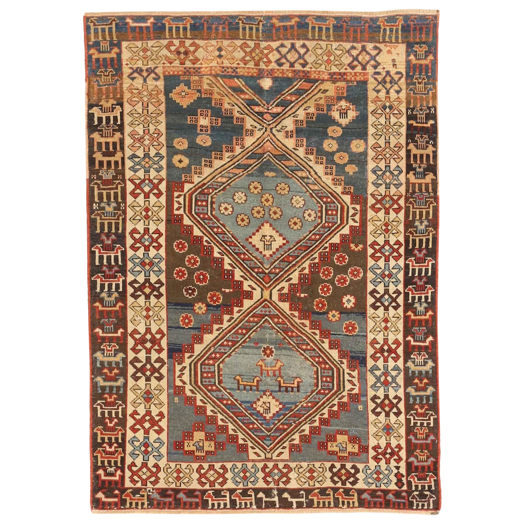 Russian Kazak Area Rugs - 11177 For Sale