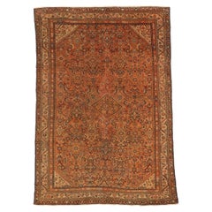Alfombra Persa Malayer Pequeña - Lana Rosa 10516