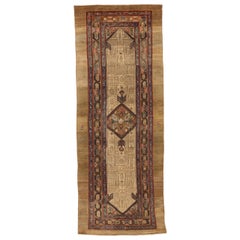 Persian Sarab Runner Rug - Wool Ivory Taupe 10532