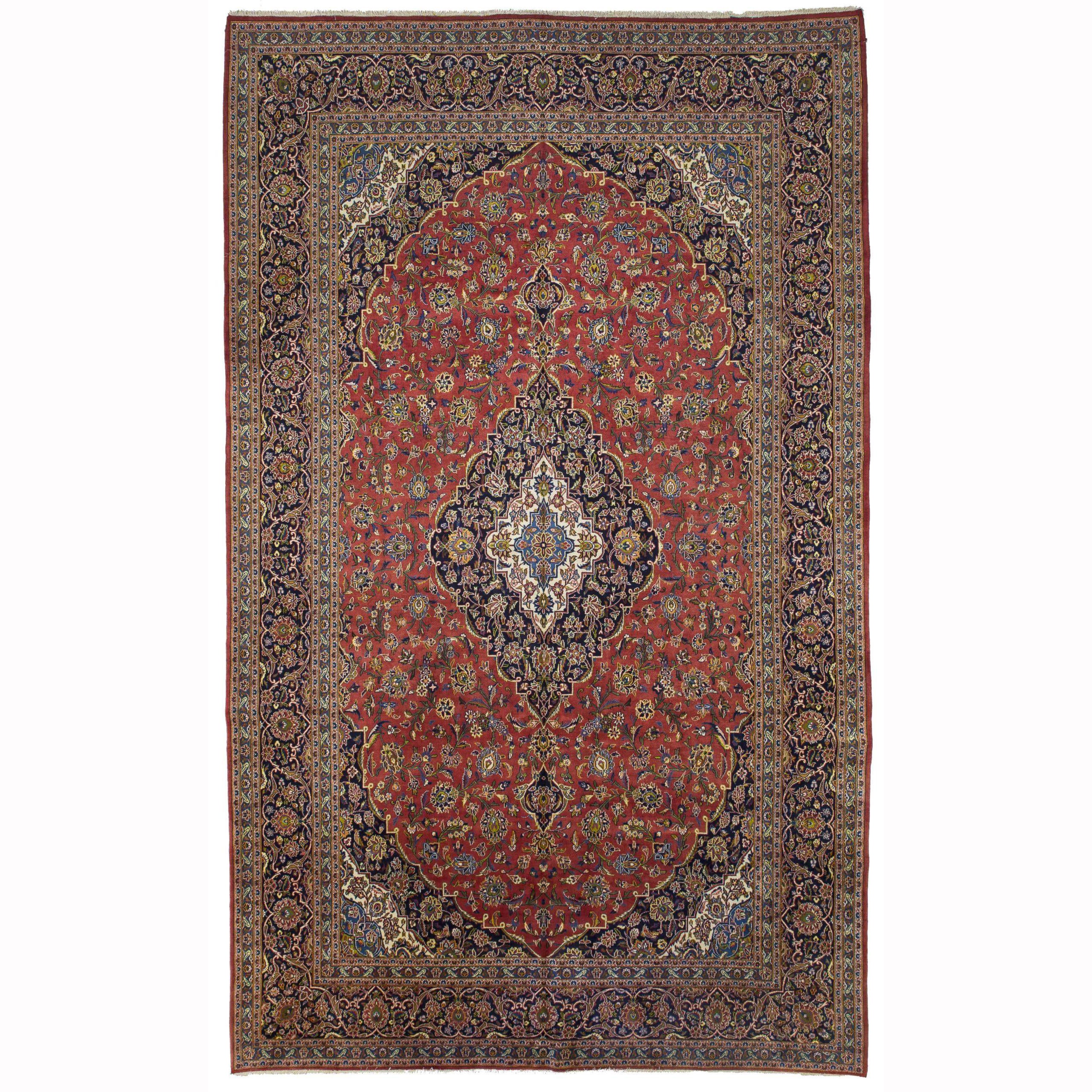 Persian Kashan Area Rugs - 10691