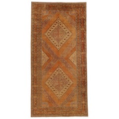 Tapis russes Khotan - Laine ivoire orange 10641