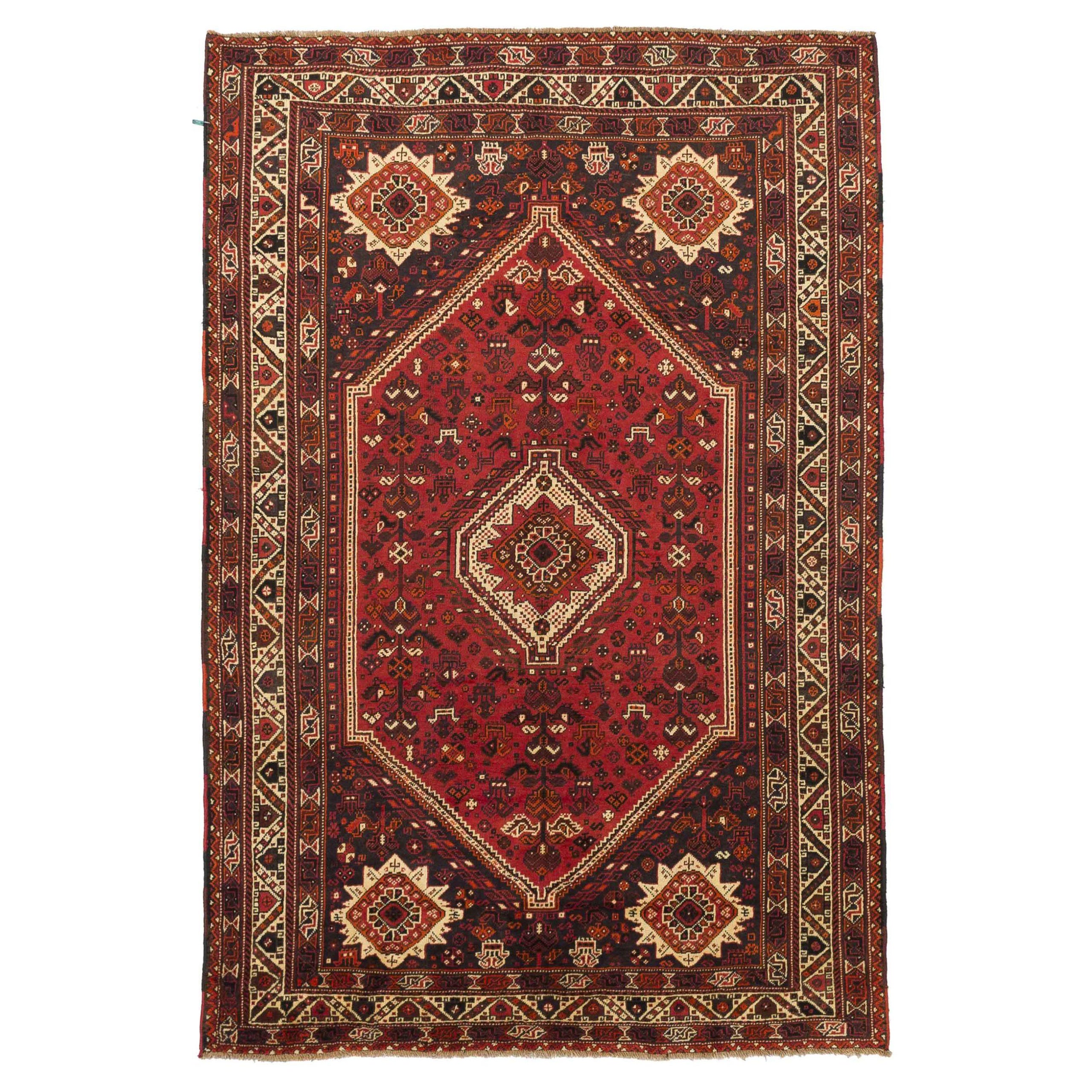 Persian Shiraz Area Rugs - 10717 For Sale