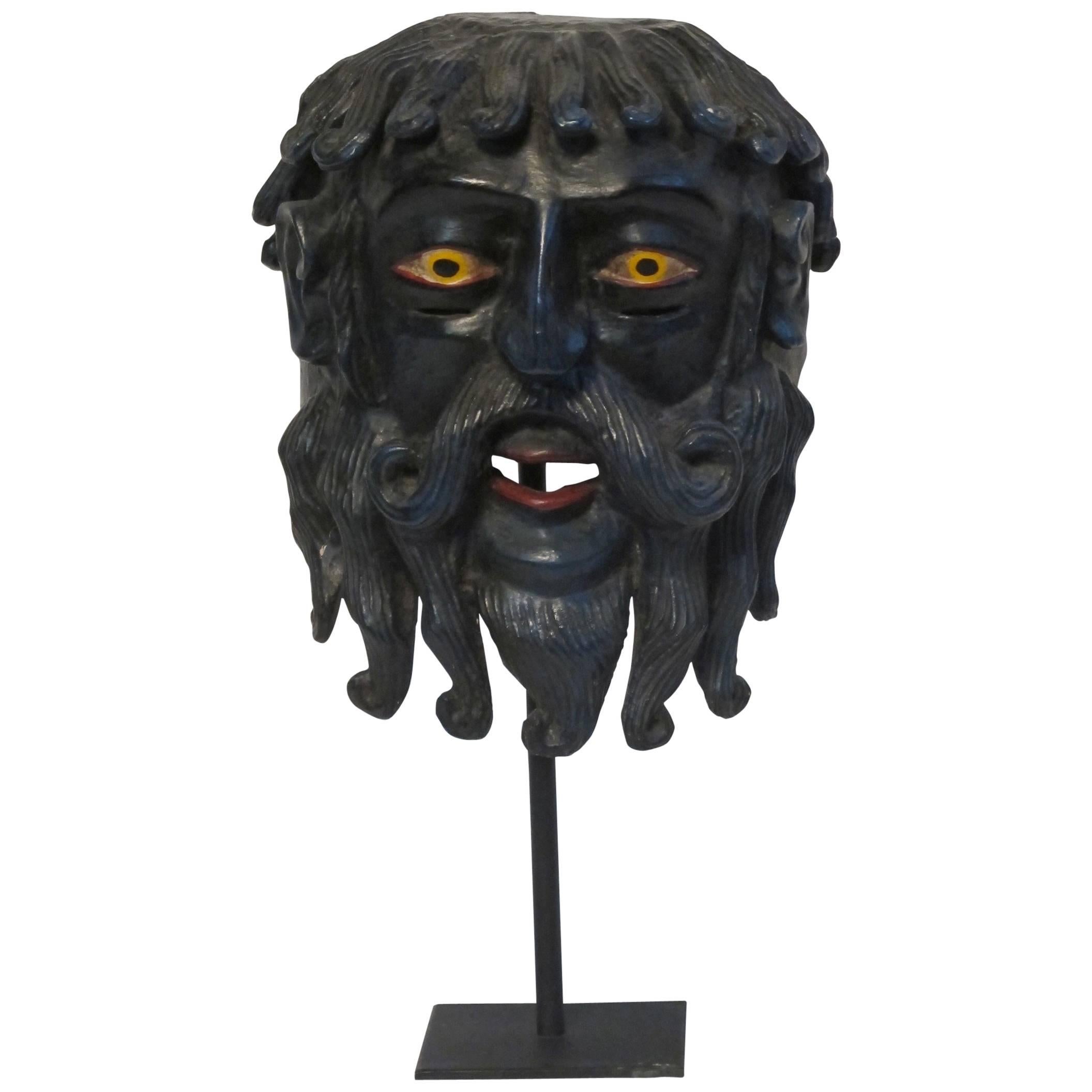 Mexican Helmut Mask of Poseidon