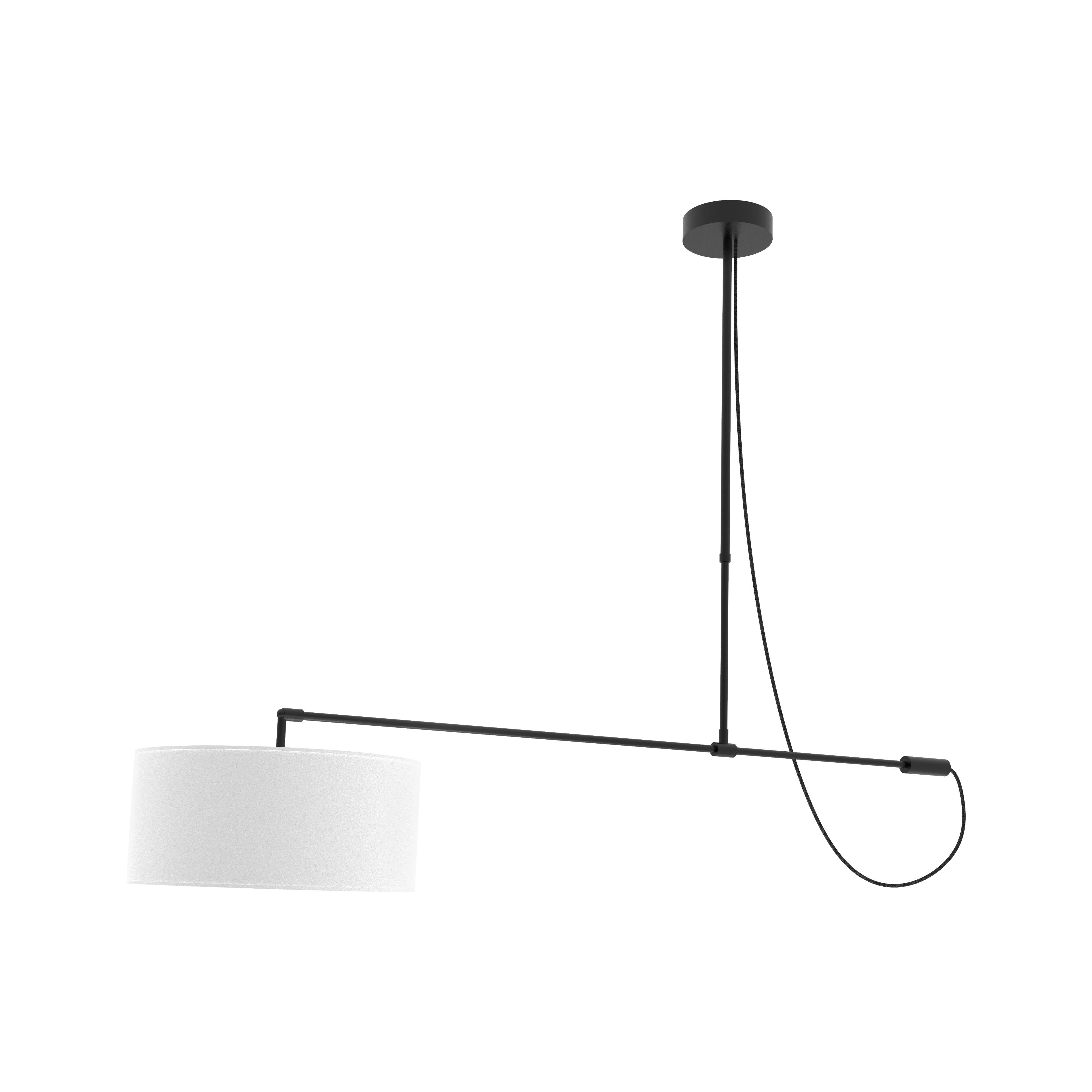 Mattschwarze Raisa-Hängeleuchte von Robin Lamps im Angebot