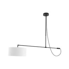Mattschwarze Raisa-Hängeleuchte von Robin Lamps