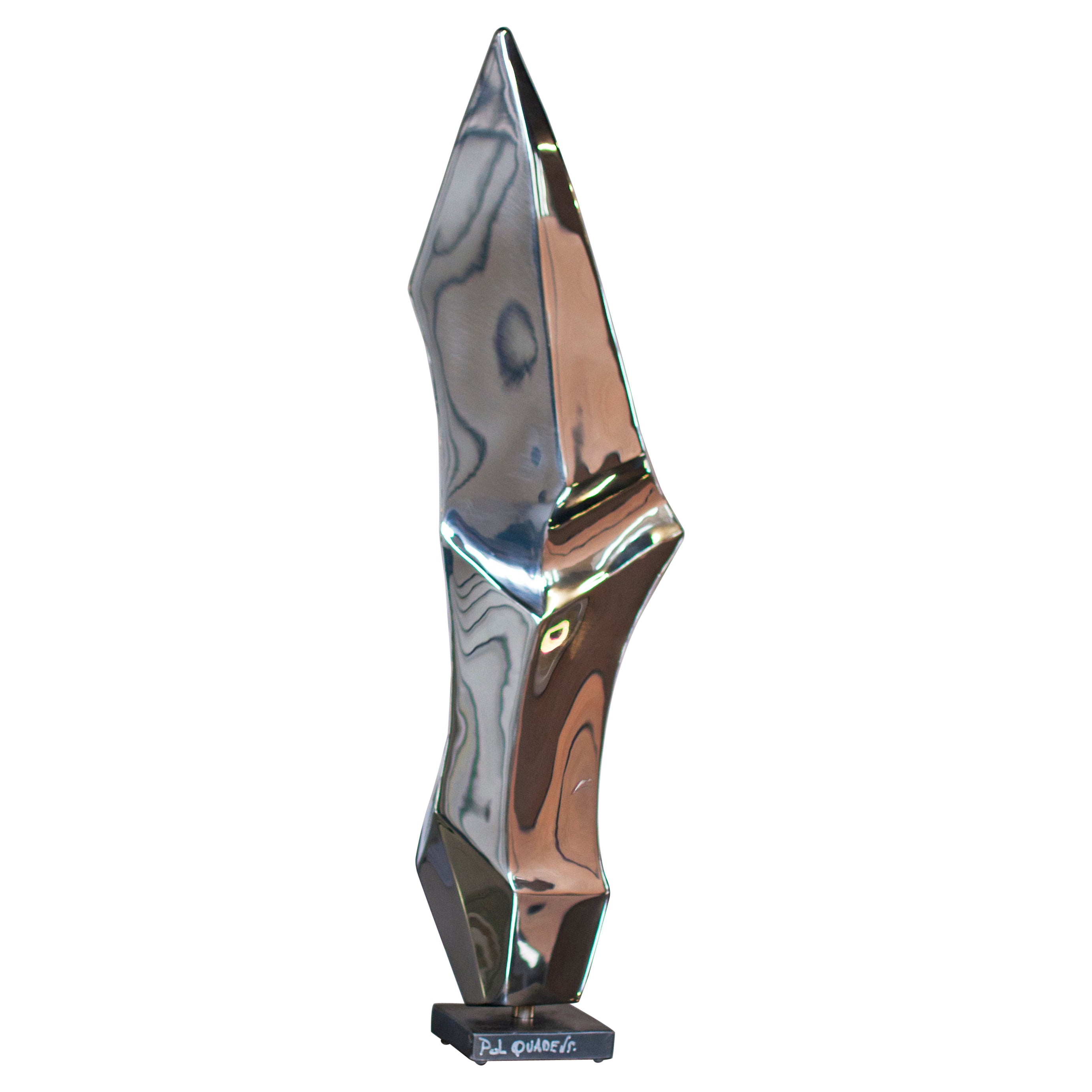 Scultura Flint IX di Pol Quadens