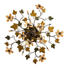 Fleur Edera Flush Mount di MM Lampadari