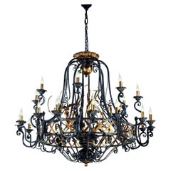 Lampadario Fleur Fiamme di MM Lampadari