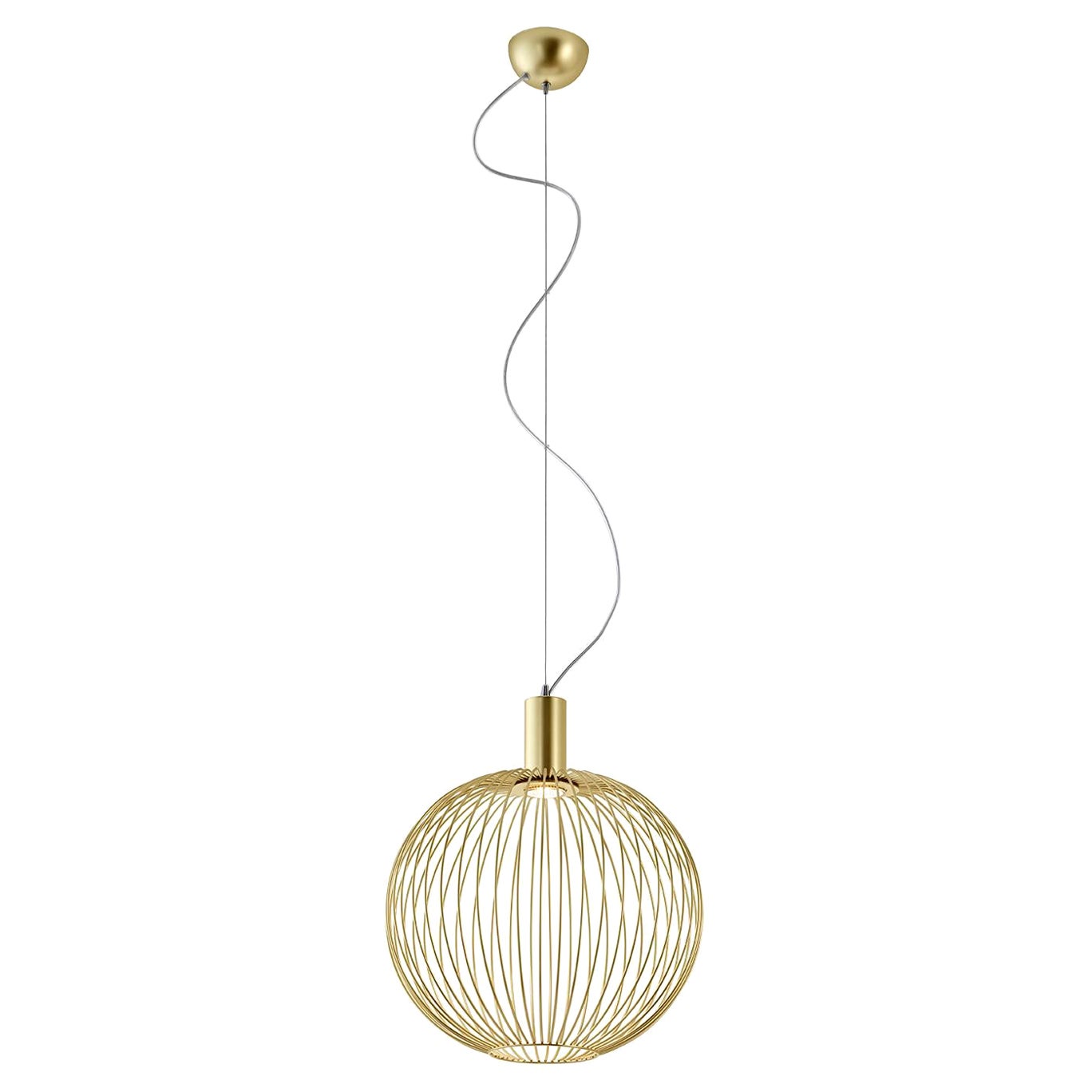 Lampada a sospensione Marquise Fili Circle di MM Lampadari