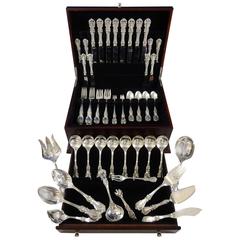 Burgundy by Reed & Barton Sterling Silver Flatware Set for 8 Service 67 Pieces