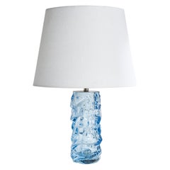 Reijmyre Glasbruk, Table Lamp, Metal, Glass, Sweden, 1940s