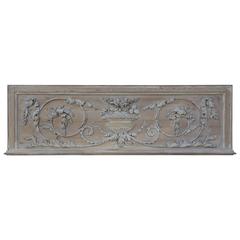 19th Century French Carved Panel