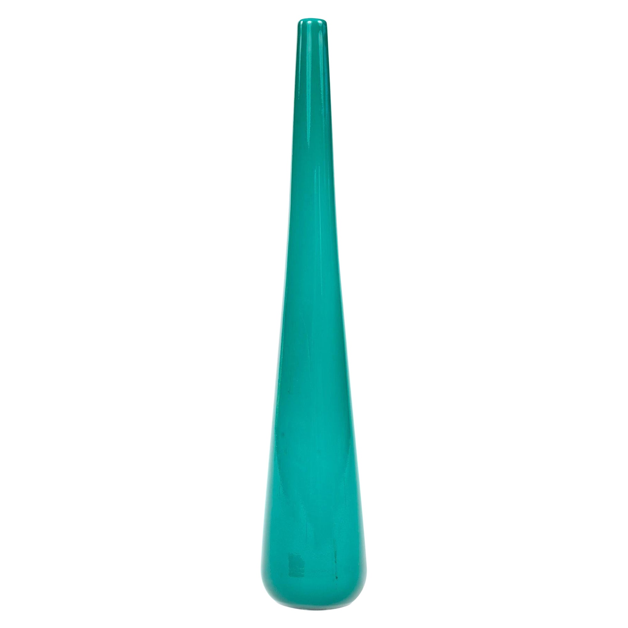 Vaso in vetro soffiato dall'Italia
