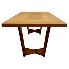 An oak Guillerme et Chambron "Ardenne" Table