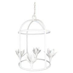 Serge Castella "Cage" Chandelier, circa 2020, France