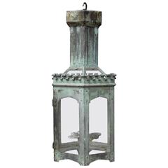 Antique English Hall Lantern