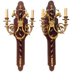 A Pair of 19th Century French Sconces 4