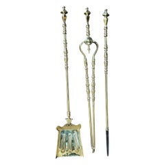 Victorian Fireplace Tools or Fire Irons, 19th Century, United Kingdom