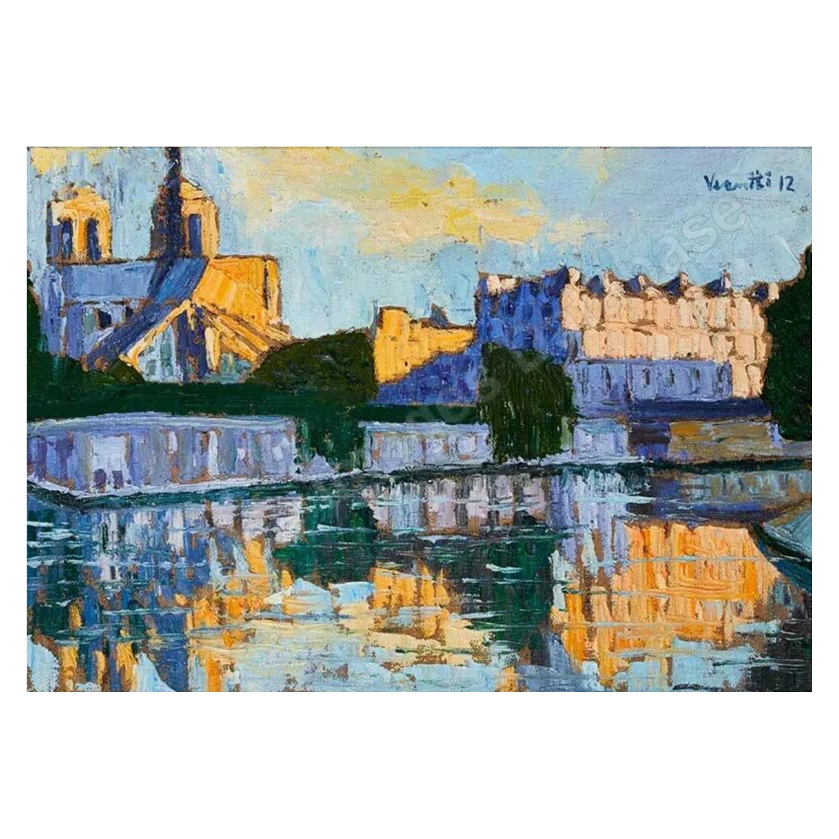 What is the most famous piece of art in Paris?