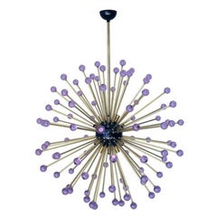 Lilac Burst Sputnik Chandelier by Fabio Ltd