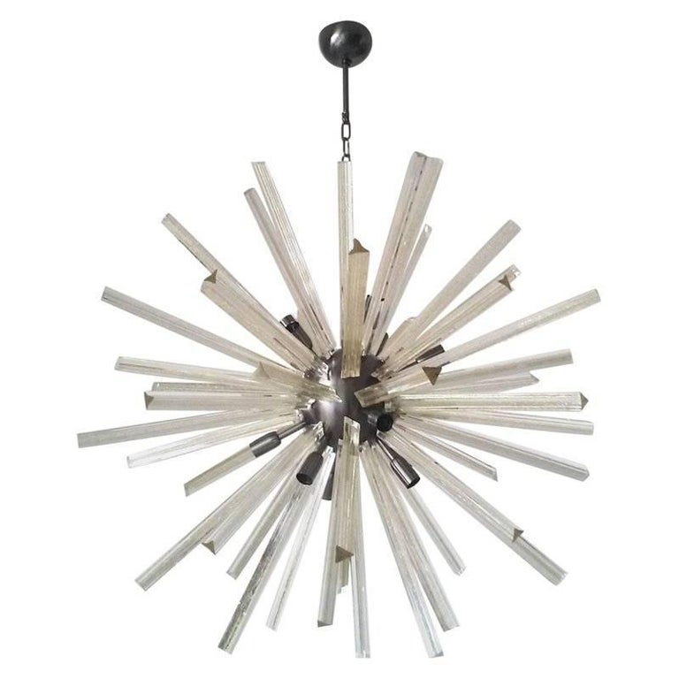 Lampadario Oro Sputnik di Fabio Ltd
