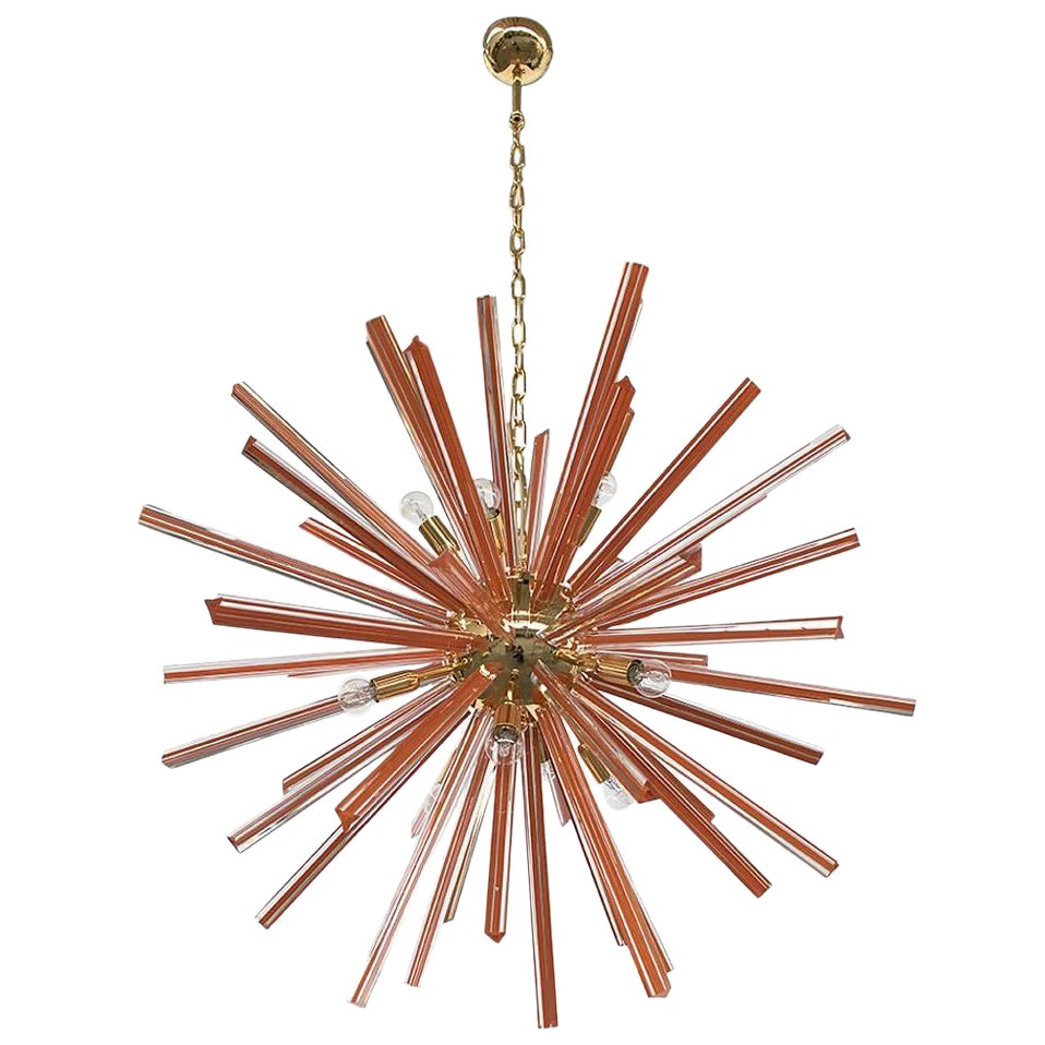 Lampadario Caramello Sputnik di Fabio Ltd