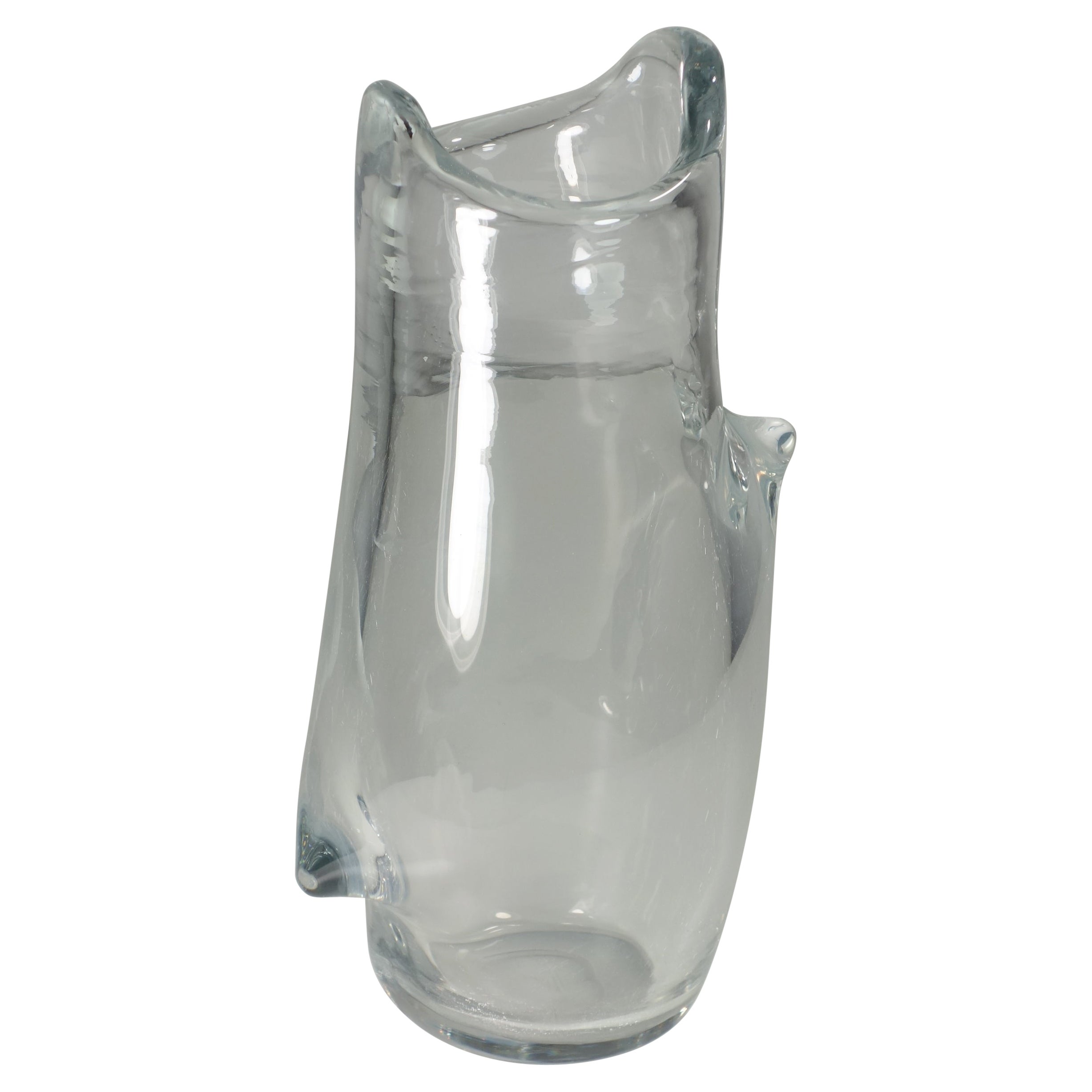 1940 Schneider Francia Jarrón de cristal de diseño