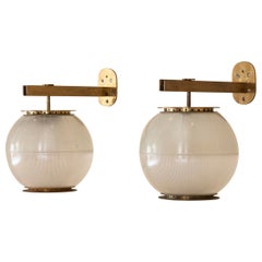 Pair of Lp7 wall lamps by Ignazio Gardella for Azucena, Italy, 1955