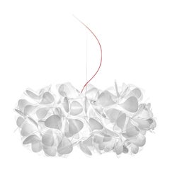 Suspension Clizia Mama Non Mama White - Transp Wire - par Adriano Rachele