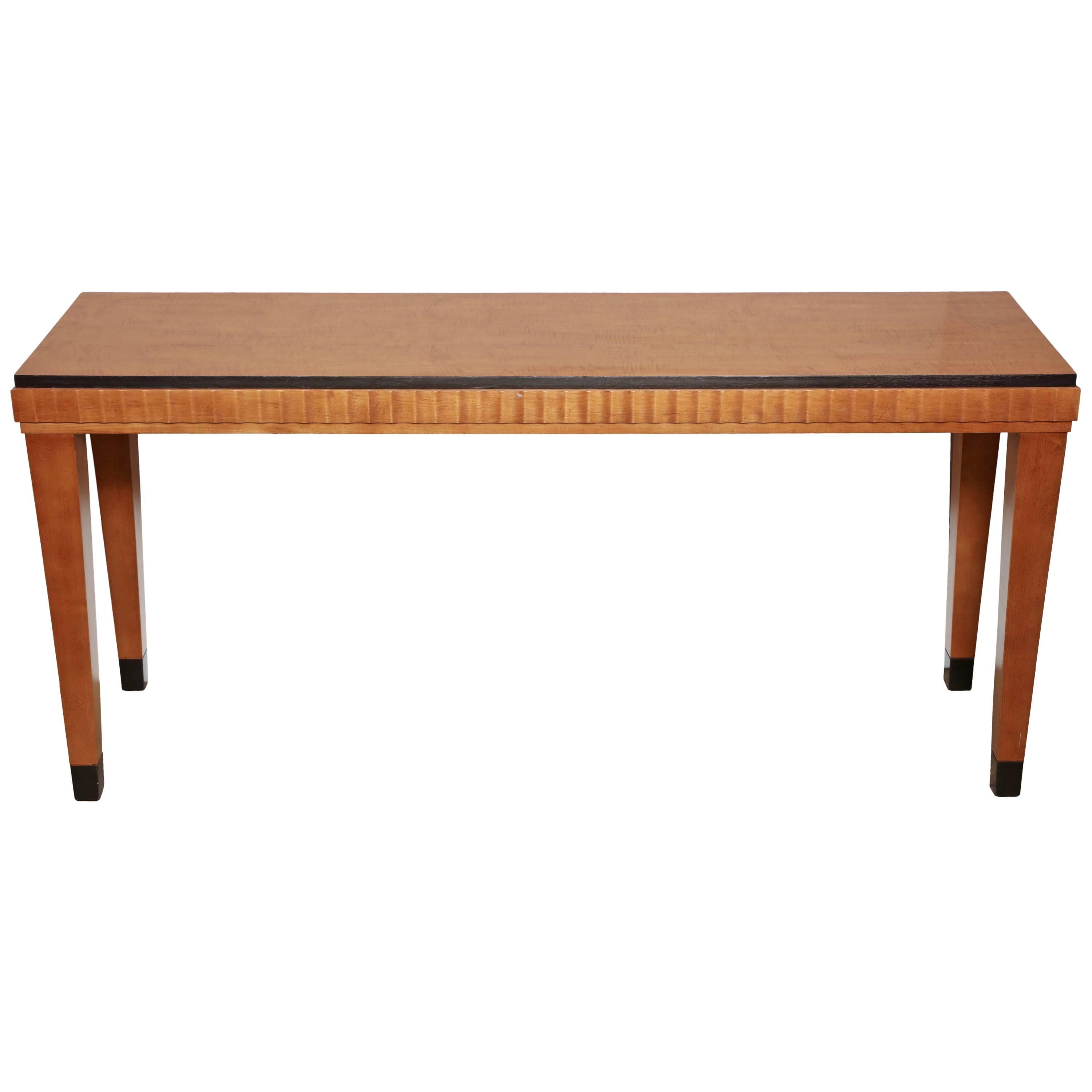 Art Deco Sofa Table at 1stDibs