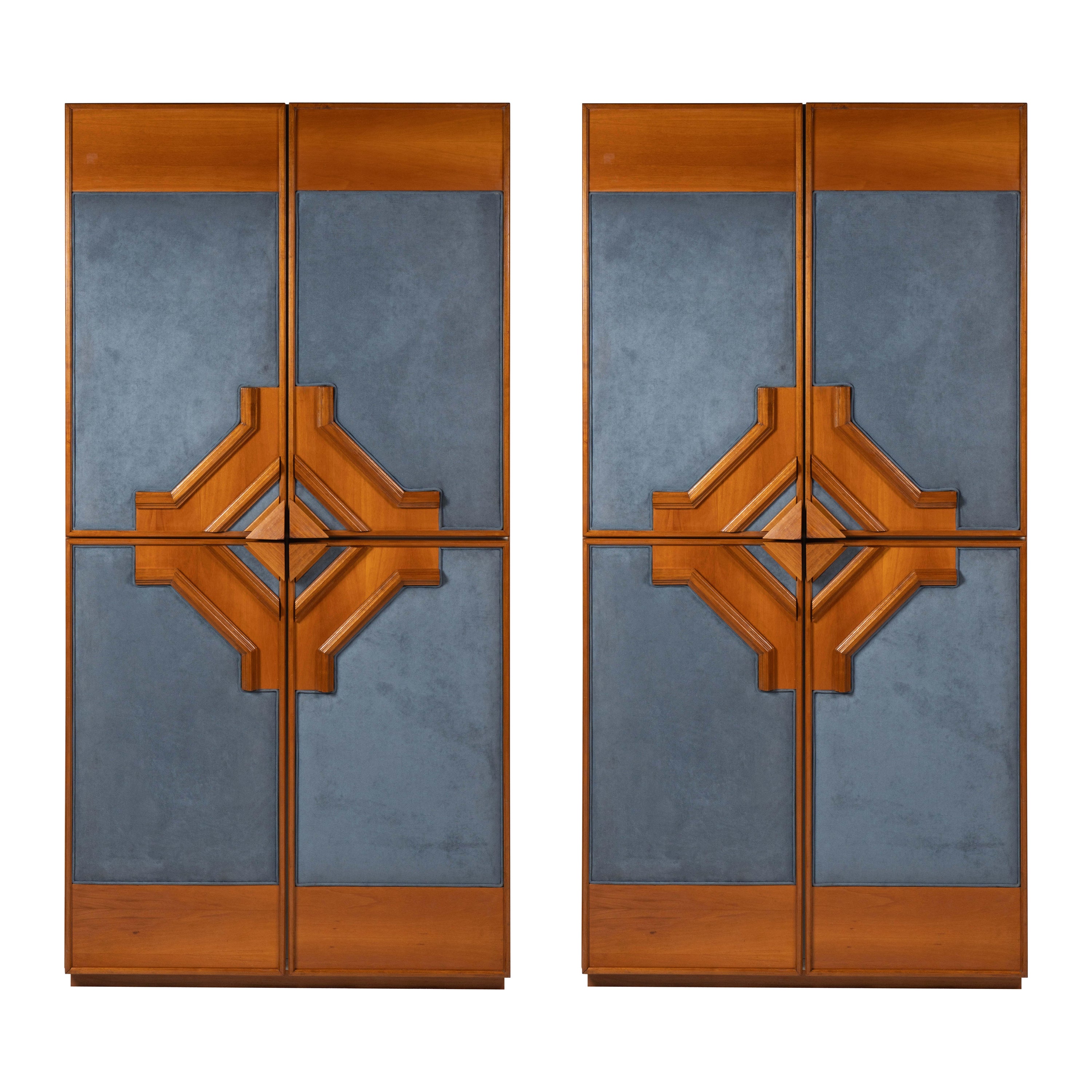 Pareja de muebles italianos