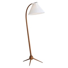 Danish 'Bridge' Floor Lamp by Severin Hansen for Haslev Møbelsnedkeri, 1950s