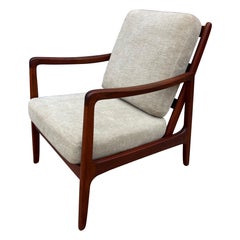 Ole Wanscher Model FD-109 for France and Son Teak Open Armchair