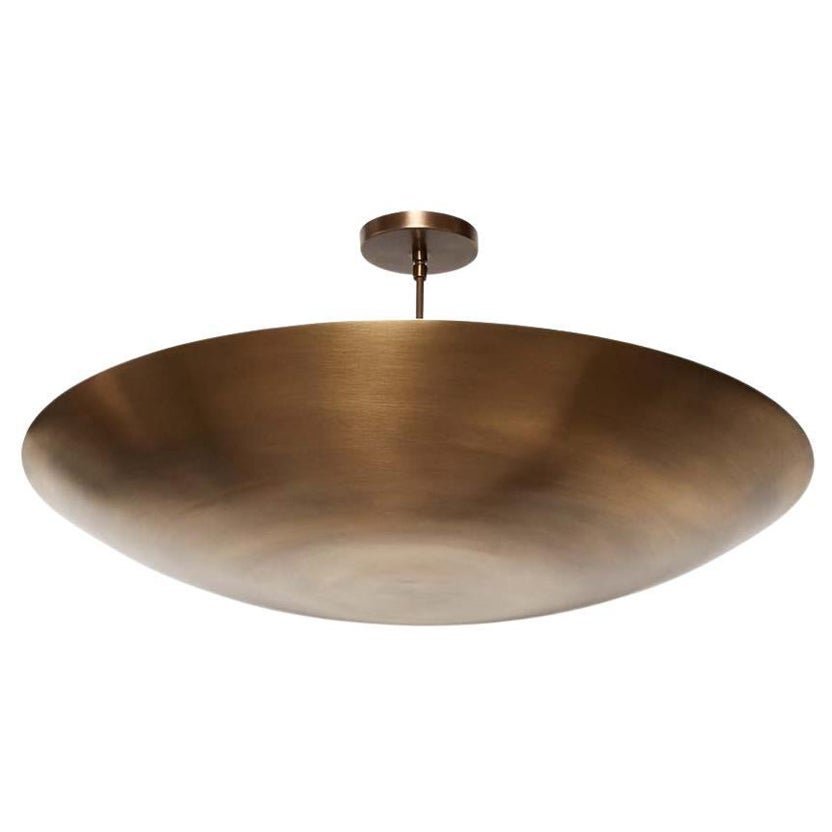 Large Alta Brass Dome Chandelier by Lawson-Fenning