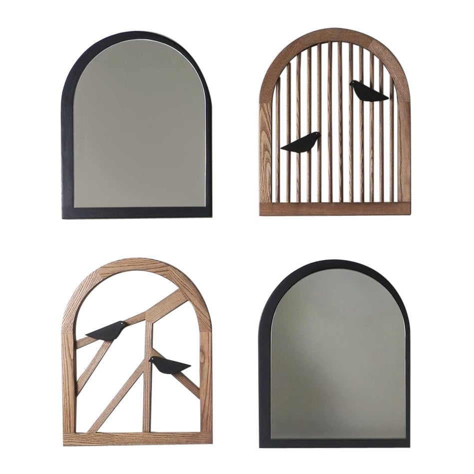 Sud-asiatique Miroirs de pilier et miroirs-consoles
