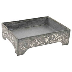Antique Pewter Container, Italy, Early 20th Century