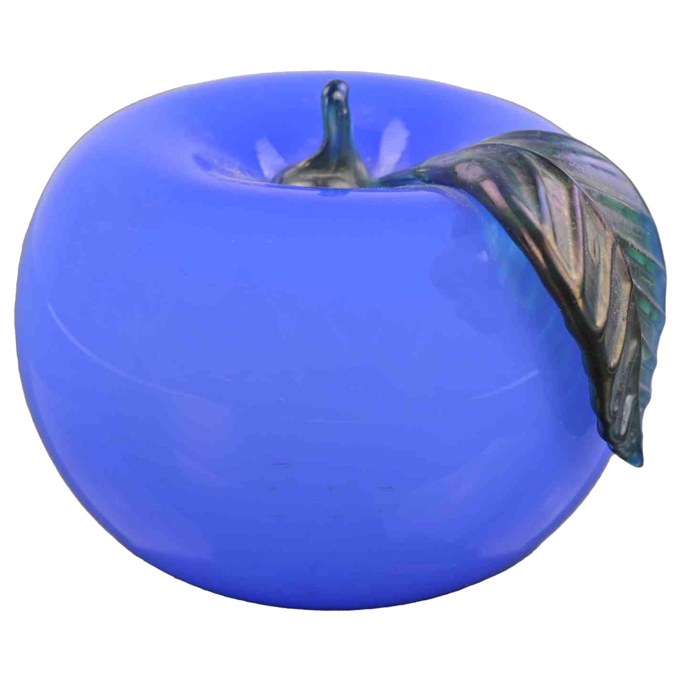 Vintage Enameled Aluminium Paperweight, 1980s