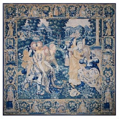 Jakob weint über Josephs Tunika, Antiker flämischer Wandteppich CIRCA 1600 - N° 1498
