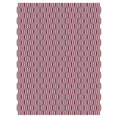 Modern Wool Custom Rug with Freestyle’s Crisp Graphic Pattern By Apadana