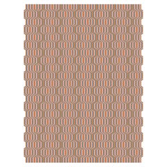 Modern Wool Custom Rug with Freestyle’s Crisp Graphic Pattern By Apadana