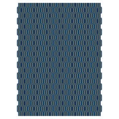 Modern Wool Custom Rug with Freestyle’s Crisp Graphic Pattern By Apadana