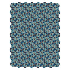 Hand-Tufted Modern Custom Wool Rug with Mosaico Pattern By Apadana