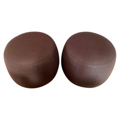 Pair of Apel Ottomans by Bernhardt Design, 2011