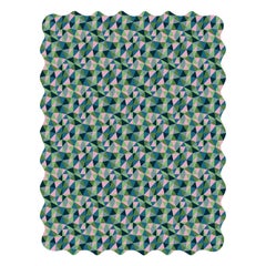Hand-Tufted Modern Custom Wool Rug with Mosaico Pattern By Apadana
