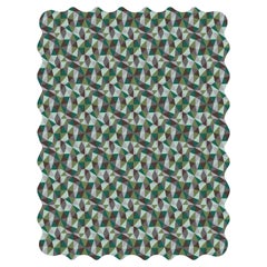 Hand-Tufted Modern Custom Wool Rug with Mosaico Pattern By Apadana