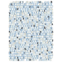 Hand-Tufted Modern Custom Wool Rug with Abstract Pattern By Apadana