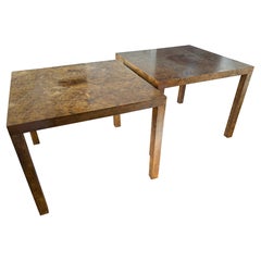 Mid Century Pair of Center, Side or End Tables by Milo Baughman for Directional