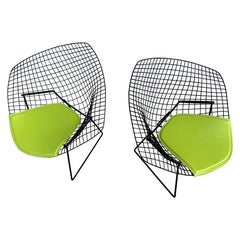 Pair of Bertoia for Knoll Small Diamond Chairs