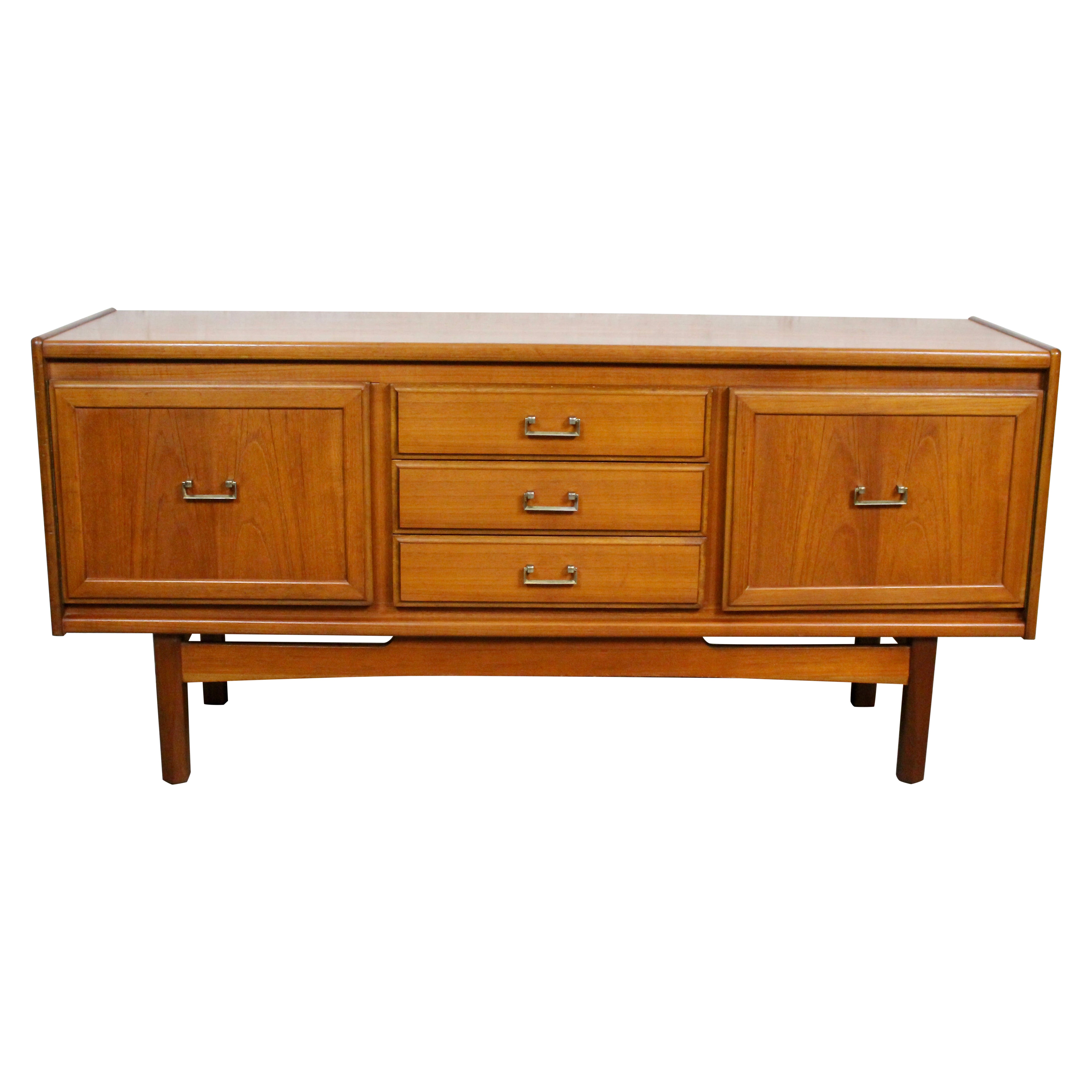 Mid-Century English Teak Sideboard by William Lawrence