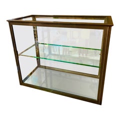 Ancienne vitrine de table française Siegel - Vitrine